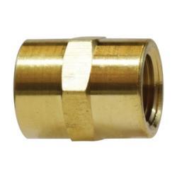 1/2 FEMALE PIPE COUPLING, BRASS