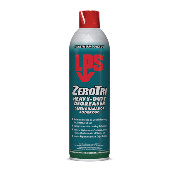 LPS ZEROTRI HEAVY-DUTY DEGREASER, 15 OZ AERSOL