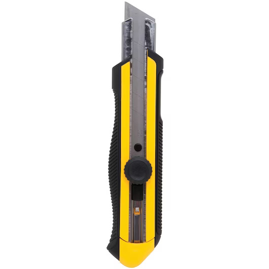 STANLEY DYNAGRIP SNAP-OFF UTILITY KNIFE, CUSHION GRIP, 25MM