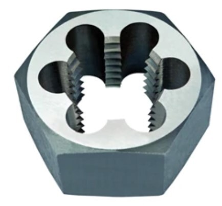 12-1.50MM CARBON STEEL METRIC HEX DIE