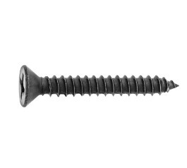 #8 X 3/4 PHIL FLAT HD T.S. BLACK OXIDE AB