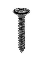 PHILLIPS OVAL #6 HD SCREW 8-18 X 1/2 BLACK OXIDE