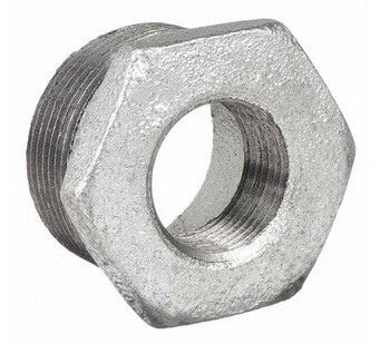 2? X 1? GALVANIZED HEX BUSHING