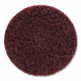 3M ROLOC SURFACE-CONDITIONING DISC, 2 IN, TR, MEDIUM, ALUMINUM OXIDE, MAROON