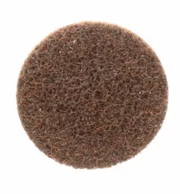 3M ROLOC SURFACE-CONDITIONING DISC, 2 IN, TR, COARSE, ALUMINUM OXIDE, BROWN