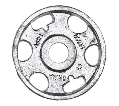 SHEAR PLATE 4" X 13/16" HOLE, HDG (FOR 3/4")