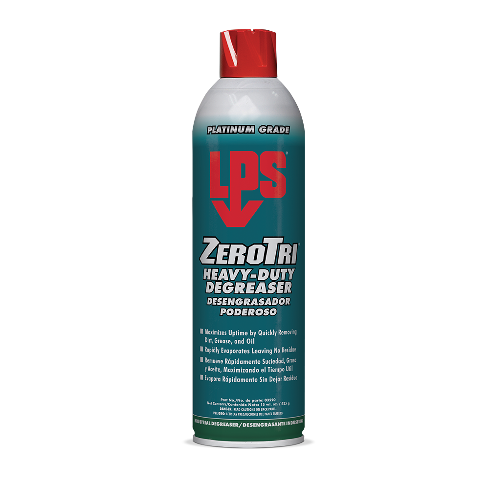 LPS ZEROTRI HEAVY-DUTY DEGREASER, 15 OZ AERSOL