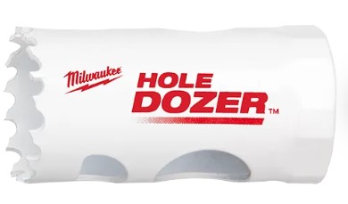 MILWAUKEE 1-1/8" HOLE DOZER, HOLE SAW