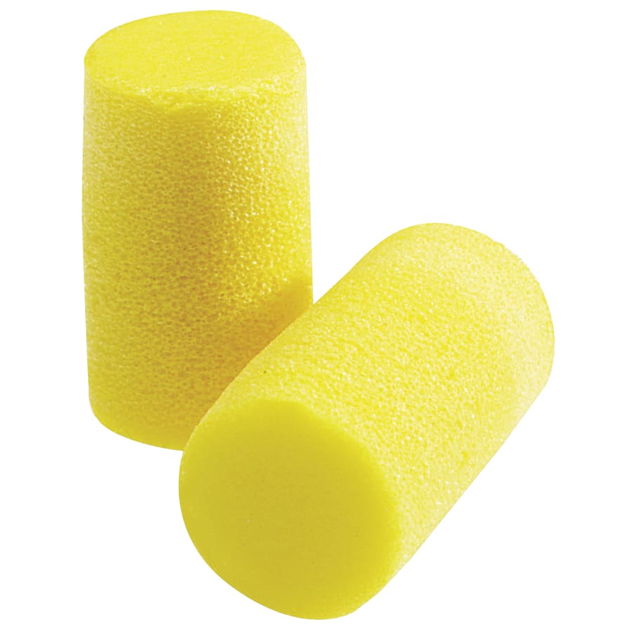 3M E-A-R CLASSIC 1101 EARPLUGS, DISPOSABLE, REGULAR, UNCORDED - 200/PR PER BOX