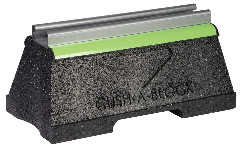 STRUT ROOF BLOCK, BASE W/ 13/16 PRE-GALV STRUT CHANNEL.