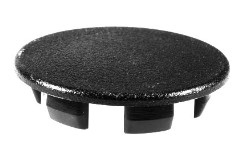 AUVECO NYLON HOLE PLUG 7/16 BLACK