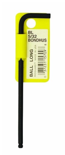 1/4" BALL END L-WRENCH TAGGED &amp; BARCODED