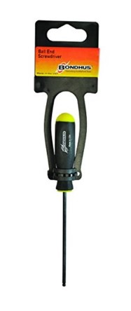 5/32" BALL END SCREWDRIVER - 3.6" TAGGED &amp; BARCODED