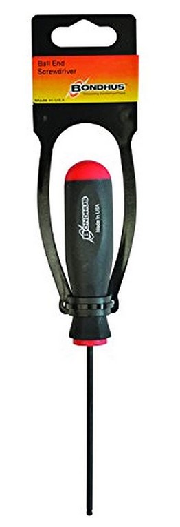 8MM BALL END SCREWDRIVER - 6.4" TAGGED &amp; BARCODED