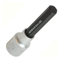 4.0MM PROHOLD HEX BIT 2" W/ 3/8" DR SOCKET