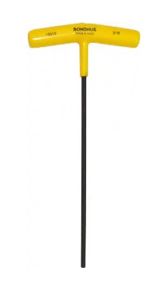 5/16" BALL END T-HANDLE TAGGED &amp; BARCODED