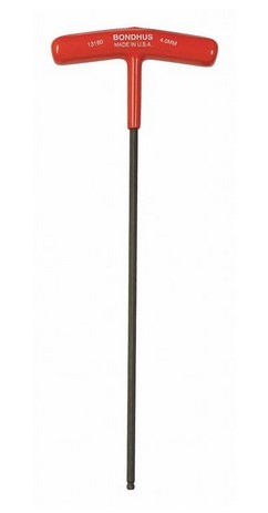 4.0MM BALL END T-HANDLE TAGGED &amp; BARCODED