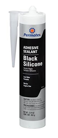 PERMATEX #16 BLACK LO SILICONE ADHESIVE SEALANT