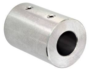 1/2? X 1" OD 1-1/2" LG RIGID SHAFT COUPLING *NO KEYWAY, STEEL