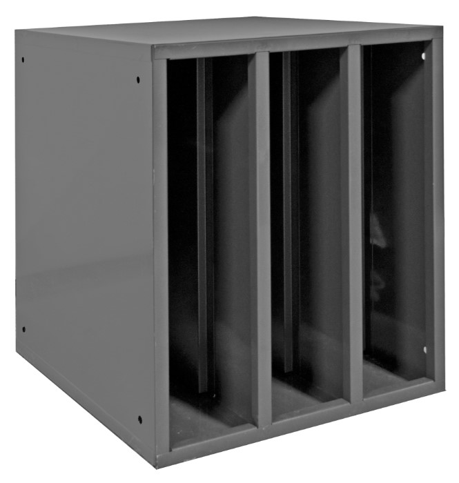 DURHAM HOSE CABINET, 3 OPENINGS, 24-3/16 X 23-15/16 X 21-5/8