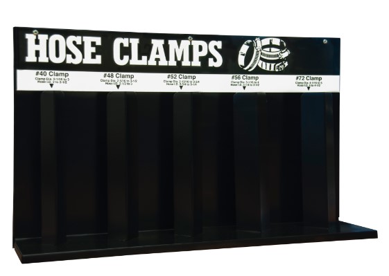 5 LOOP HOSE CLAMP RACK
