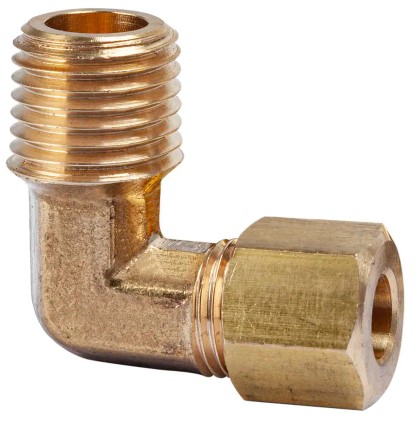 3/8 X 3/8 COMP X MIP ELBOW