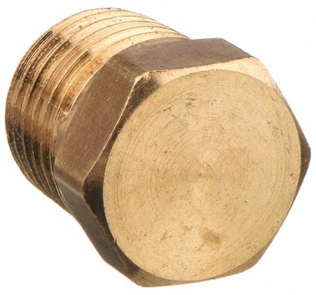 3/8 MIP CORED HEX HD PLUG