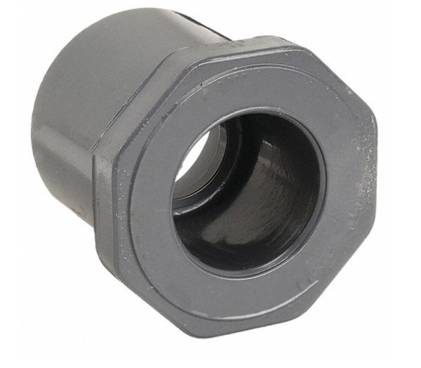 2" X 1-1/2" SLIP SCHEDULE 80 PVC REDUCER
