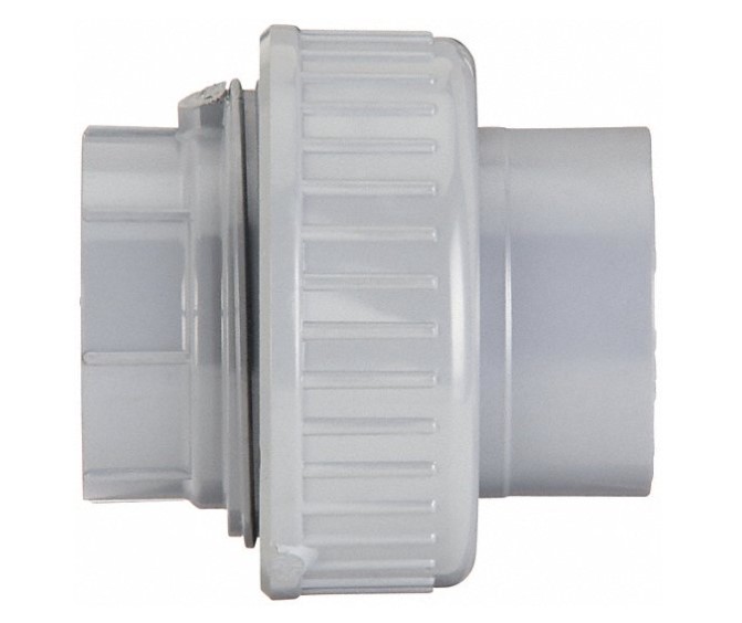 2" SLIP SCHEDULE 80 PVC UNION