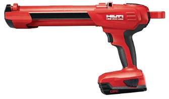 HILTI HDE 500-A22 CORDLESS DISPENSER W/ BLACK/RED CART
