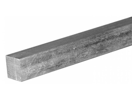 3/4" X 3/4" X 12" (1 FT) PLATED SQUARE KEYSTOCK - 4/B