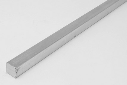 7/8" X 7/8" X 12" (1 FT) PLATED SQUARE KEYSTOCK - 4/B