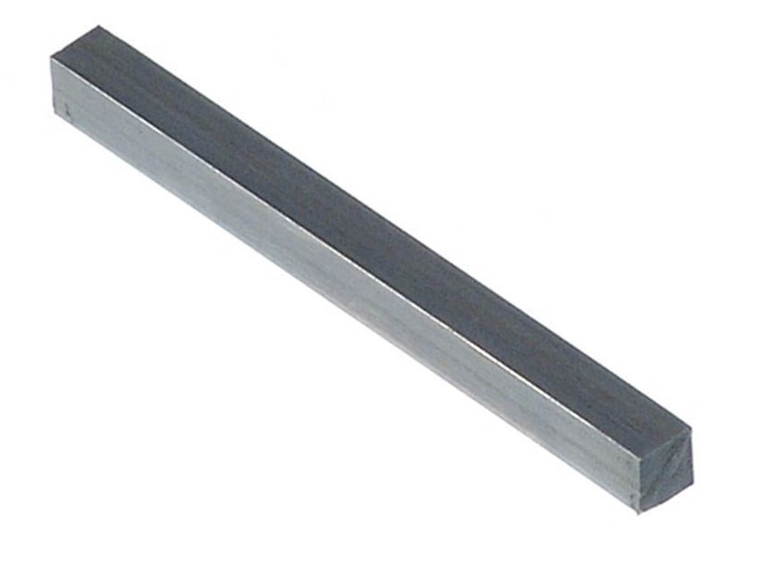 1/4" X 1/4" X 12" (1 FT) PLAIN SQUARE KEYSTOCK IN 12 FT LENGTHS