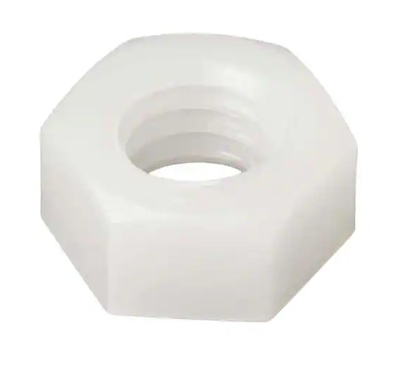 1/4" - 20 NYLON HEX NUT