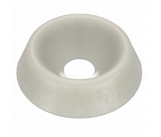 #8 NYLON FINISHING WASHER WHITE