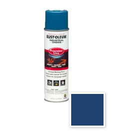 CAUTION BLUE M1800 SYSTEM WATER-BASED PRECISION-LINE INVERTED MARKING PAINT AEROSOL