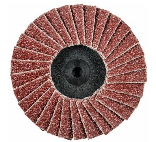 2" POLIFAN MINI FLAP DISC - FLAT - ALUMINUM OXIDE - 40 GRIT