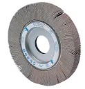 6" X 2" UNMOUNTED FLAP WHEEL - 1" A.H. - ALUMINUM OXIDE - 80 GRIT