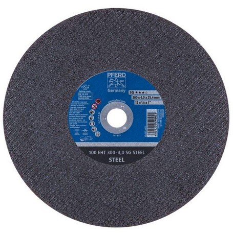 16" X 1/8" CUT-OFF WHEEL, 1" A.H. - S - SGP HD STEEL