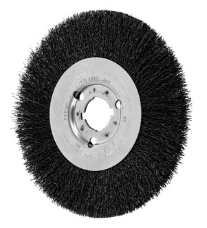 8" BENCH WHEEL - STD.FACE - .014 CS WIRE, 1-1/4-3/4-5/8" A.H.