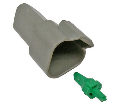 DEUTSCH DT SERIES 3-WAY FEMALE HOUSING &amp; WEDGELOCK 1 SET