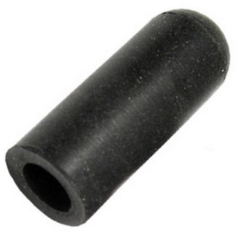 3/8" ID BLACK EPDM RUBBER VACUUM CAP  10/PK