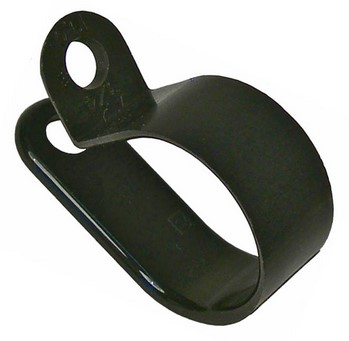 3/8" ID BLACK NYLON CLAMP  500 PCS