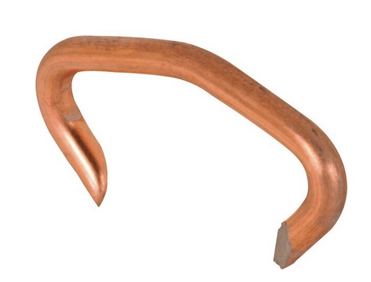 NO. 2 SHOAT HOG RINGS PKG - COPPER COATED (1-5/16" WIDE)