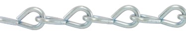 #14 SINGLE JACK CHAIN, ZP STEEL, 0.080", WLL 16 LB