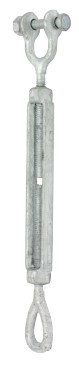 1/2" X 12" JAW &amp; EYE TURNBUCKLE