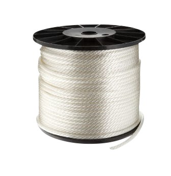 #16 ? 1/2? SOLID BRAID NYLON CORD ? WHITE