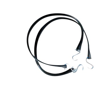 19? MOULDED FLAT RUBBER STRAPS WITH HOOKS(15-19)
