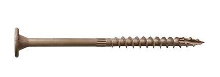 0.220" X 5" SIMPSON SDWS TIMBER SCREW DOUBLE BARRIER COATING - 250/CTN