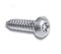 #12 X 3" TAMPER RESIST TORX BUTTON HD STAINLESS